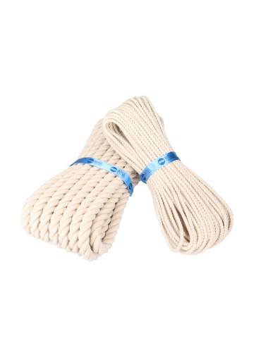 Cotton rope 20 mm ecru