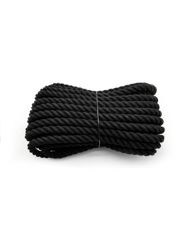 Black cotton rope 20 mm