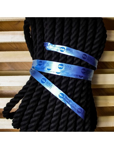 Black cotton rope 20 mm