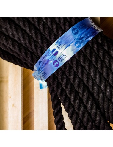 Corde en coton noir 16 mm