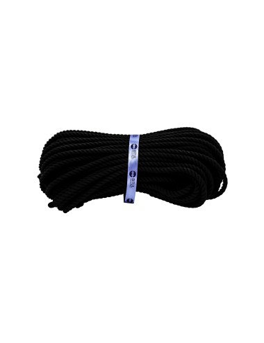 Black cotton rope 12 mm 50 m