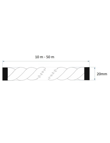 Sisalseil 20 mm