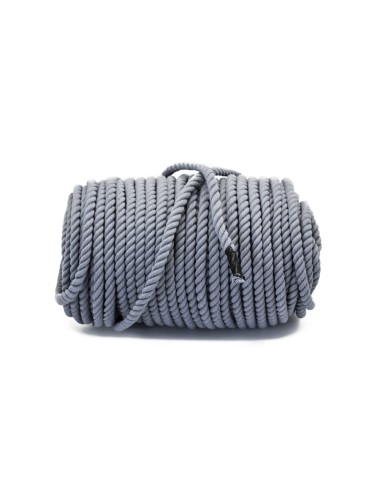 Graues Baumwollseil 8 mm 50 m