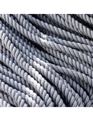 Gray cotton rope 10 mm